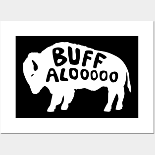 Buffalooooo American Bison Buffalo Posters and Art